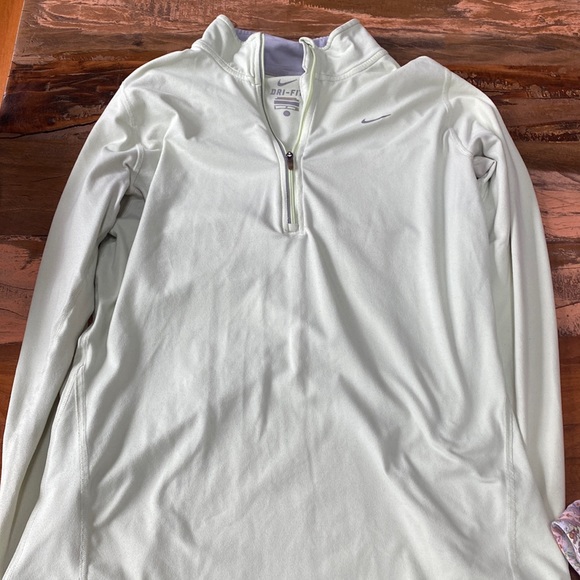Nike Tops - 3 item bundle for $15✨ Light green nike quarter zip